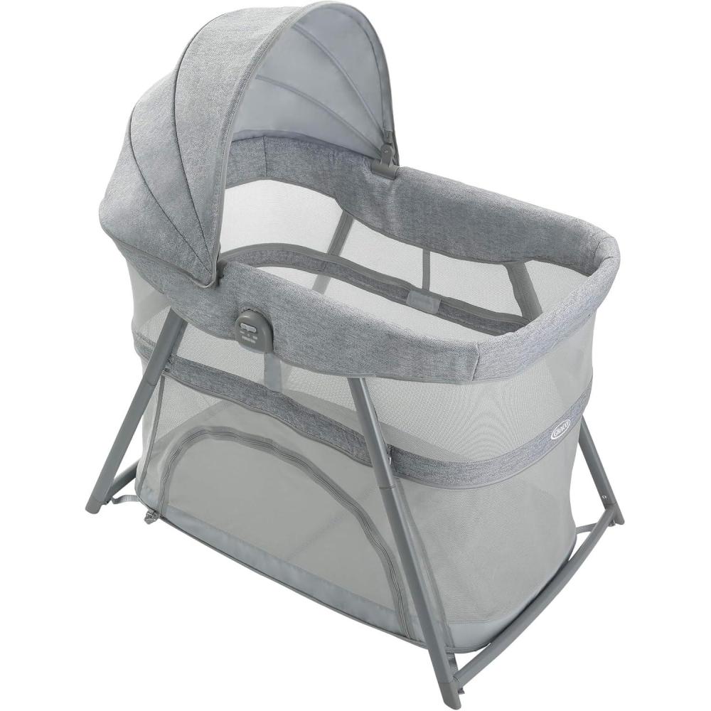 imageGraco DreamMore Bedside Bassinet Deluxe with Calming Motion SkylerBeau