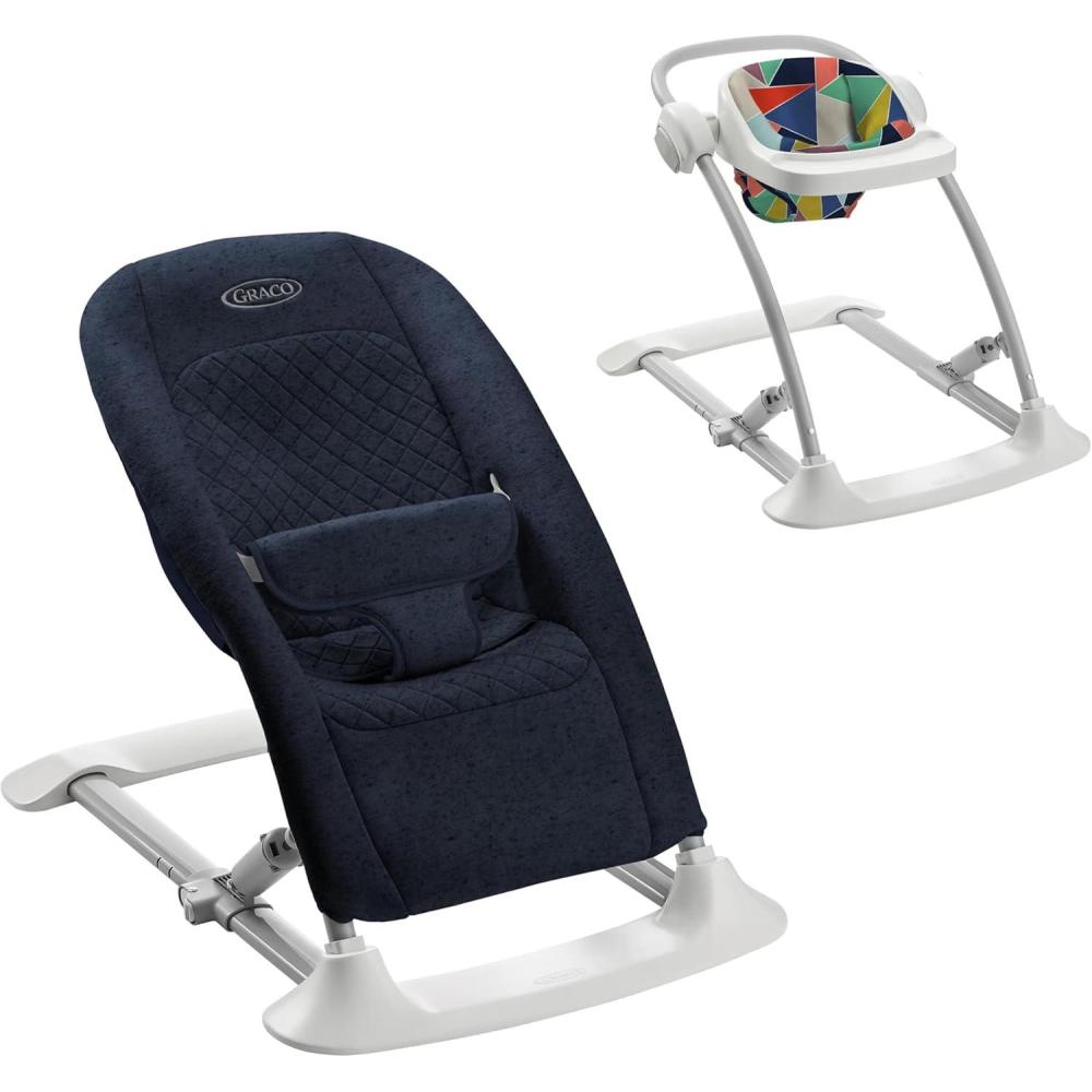 imageGraco Jumpstart 4in1 Adjustable Infant Activity Bouncer ampamp Jumper Versatile Baby Swing Floor Seat and Kids Chair with Snack Tray WrenGeo Pop