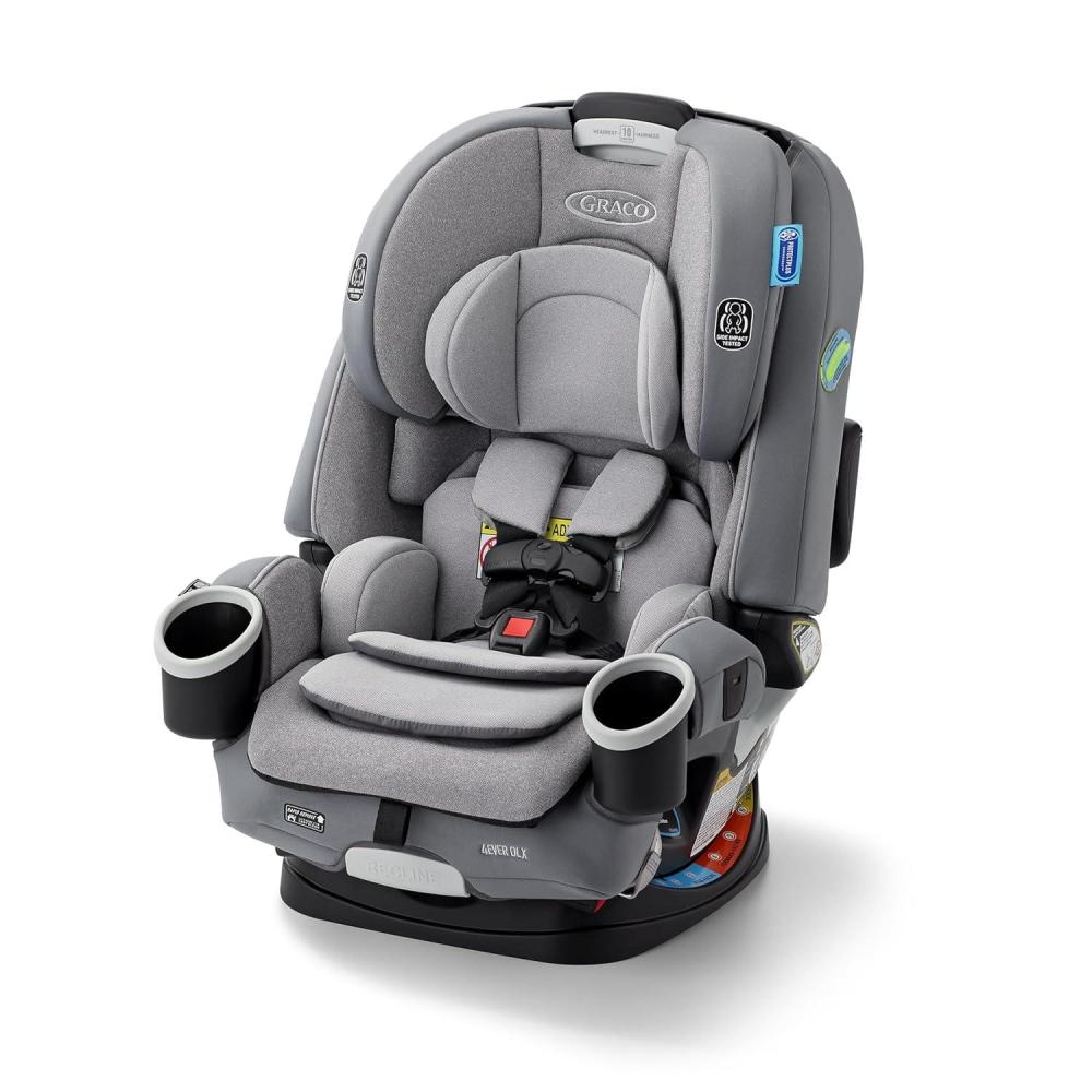 imageGraco 4Ever 4 in 1 Car Seat Featuring TrueShield Side Impact Technology Adjustable Harness System Ideal for Newborns Infants Toddlers ampamp KidsCharlie 20