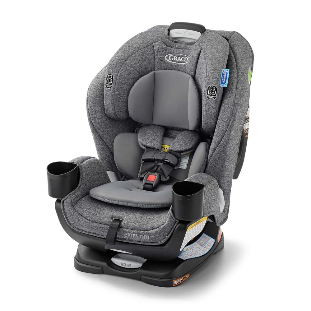 imageGraco Extend2Fit 3in1 Car Seat Grey Booster Car Seat ConvertibleCullen 20