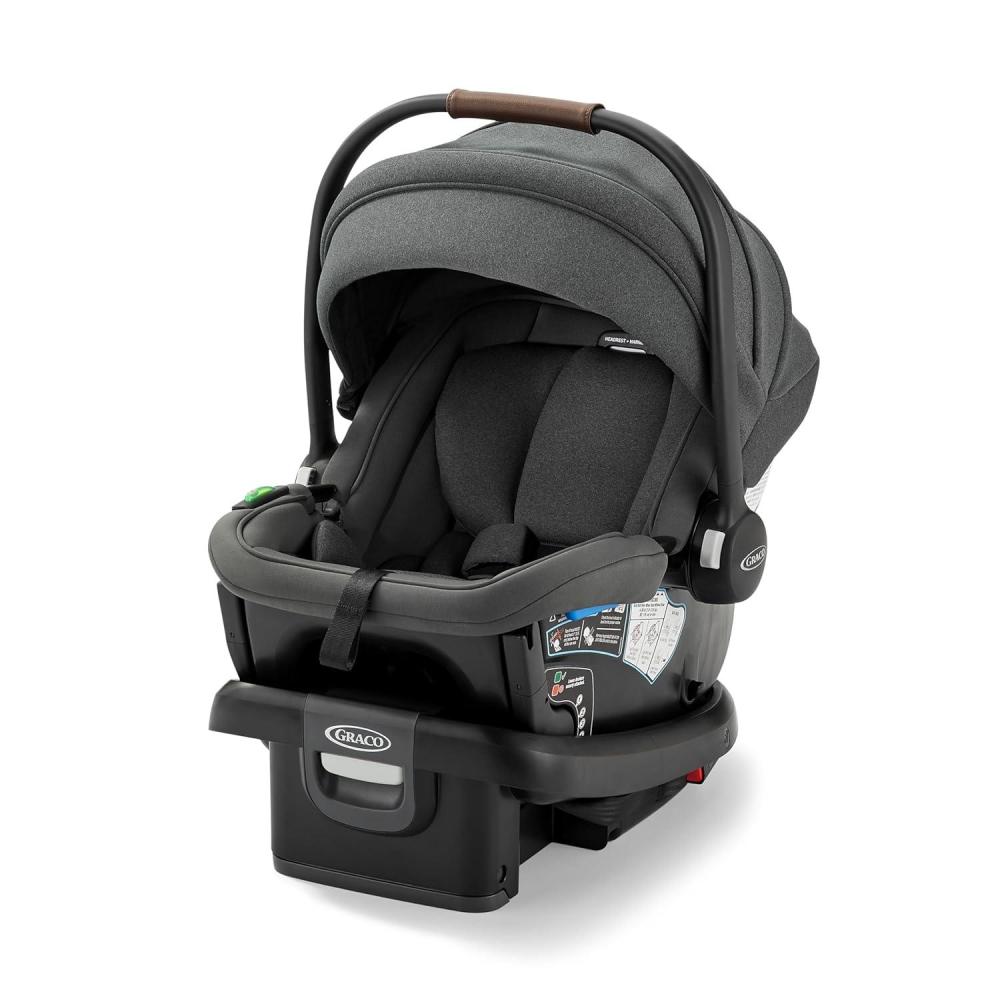 imageGraco Gomax Infant Car Seat Ace Lightweight Reclining Rear Facing Car Seat Installs with or Without a BaseAce