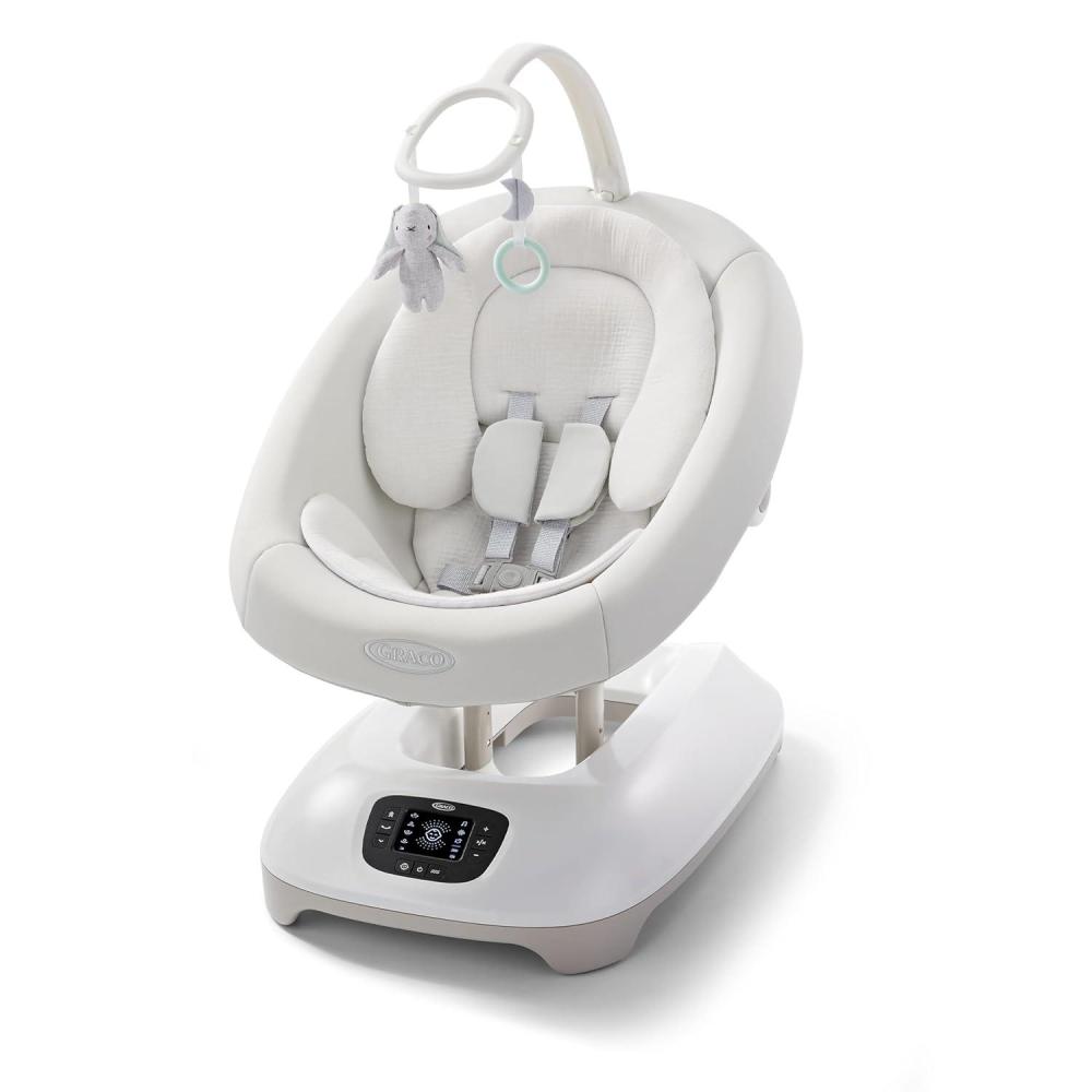 imageGraco SmartSense Baby Swing with Cry Detection Technology Soothing Motions and Calming Vibrations Comfortable Infant Support Rori