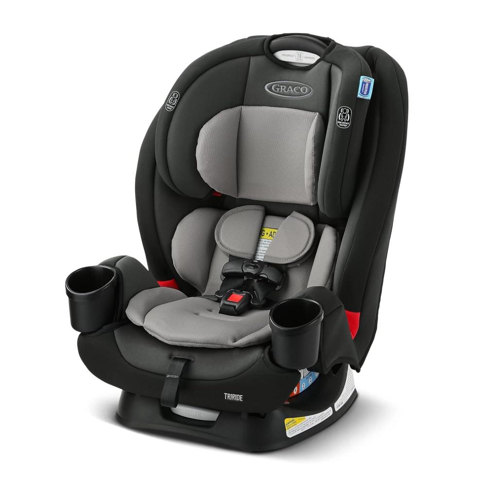imageGraco TriRide 3in1 Convertible Car Seat Highback Booster Forward ampamp Rear Facing modes Suitable from Newborn to Preschooler Perfect for Long Journeys in Redmond ColorRedmond