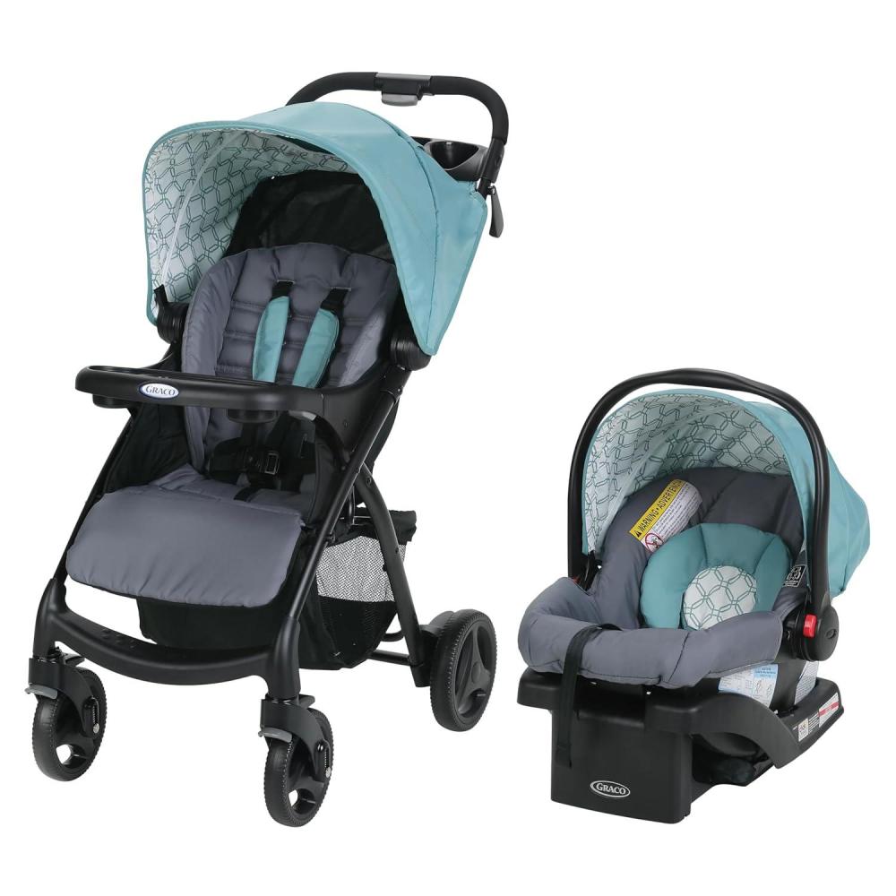 imageGraco Verb Travel System  Includes Verb Stroller and SnugRide 30 Infant Car Seat Merrick  Stroller and Carseat Combo