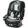 imageGraco 4Ever DLX 4in1 Car Seat Grey Infant to Toddler Car Seat with 10 Years of Use Rearfacing Forwardfacing and Booster Modes Safe Comfortable and Convenient
