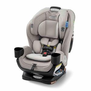 Graco Extend2Fit 3-in-1 Car Seat, Grey Booster Car Seat Convertible(Ashten 2.0)