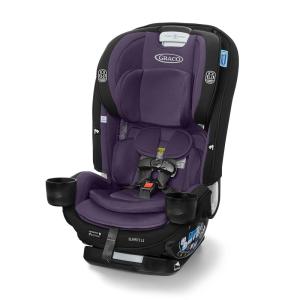 Graco SlimFit 3-in-1 Convertible Car Seat, Ultra-Space-Saving Design, Darcie, Suitable for Rear and Forward-Facing, Highback Booster Seat with 10-Position Headrest(Katrina 2.0)