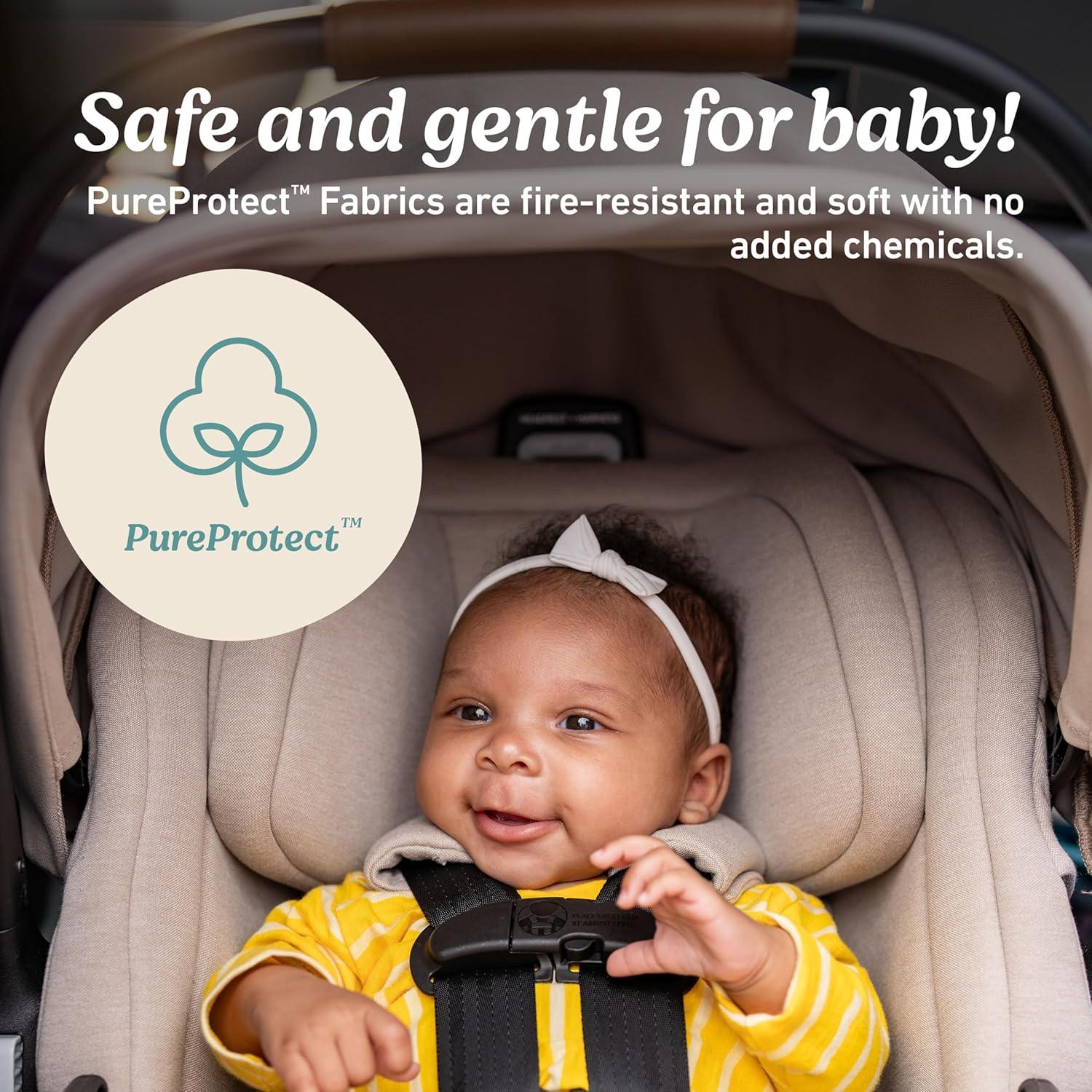 imageGraco SnugRide Turn ampamp Slide Infant Car Seat Rear Facing Rotating Car Seat with Base for 430 lbs with 180 Degree Turn for Easy Access Lightweight Carseat with SnugLock Technology Mulberry