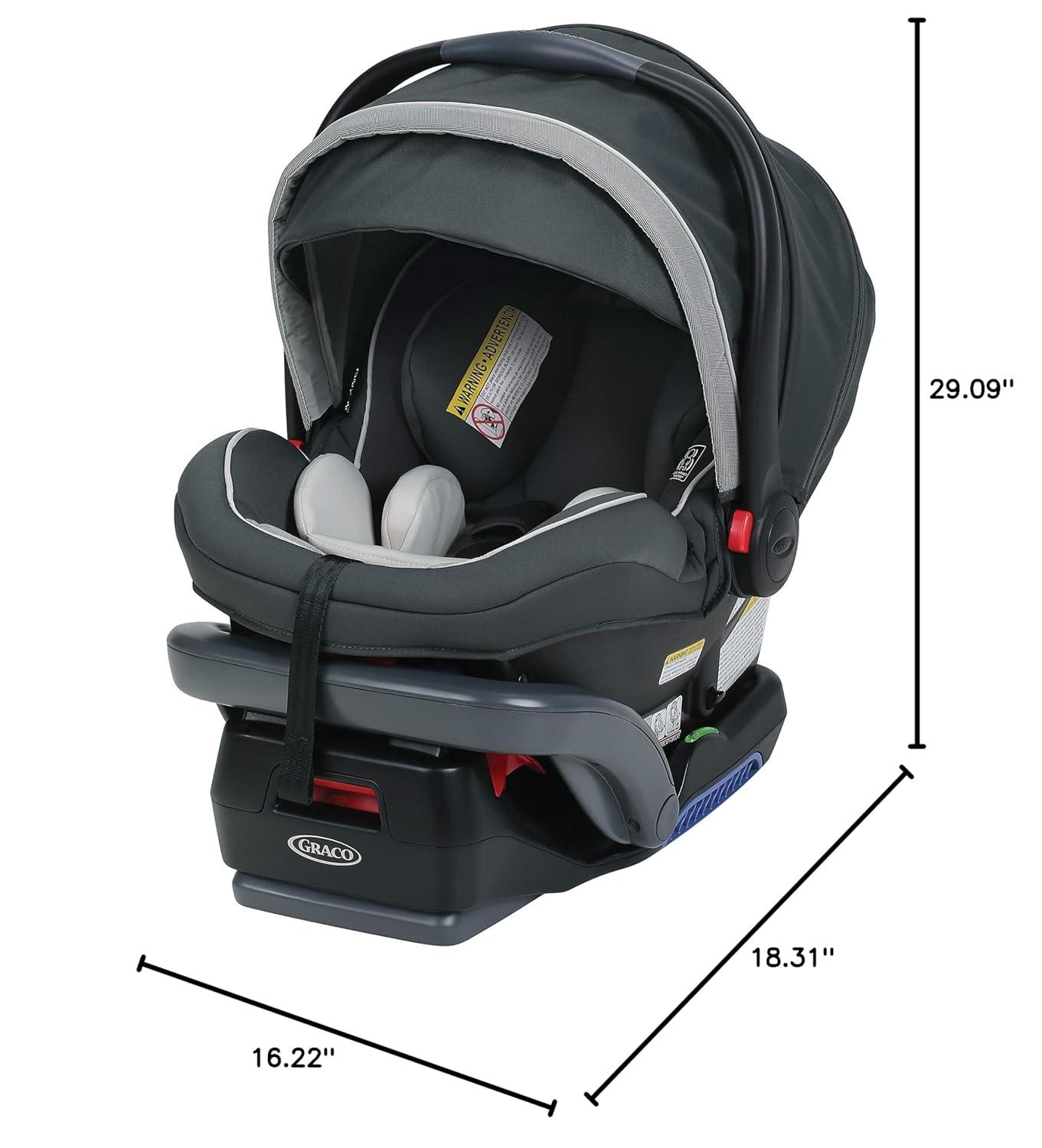 imageGraco SnugRide SnugLock 35 Elite Infant Car Seat Baby Car Seat Oakley