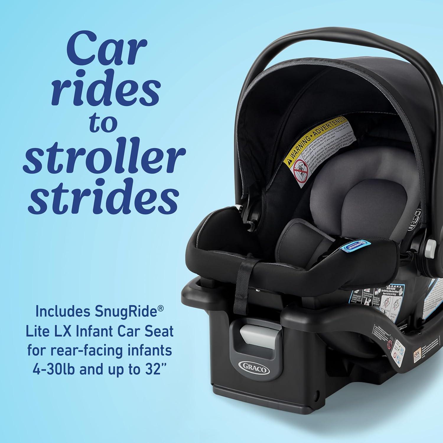 imageGraco FastAction Fold Jogger Travel System Gotham