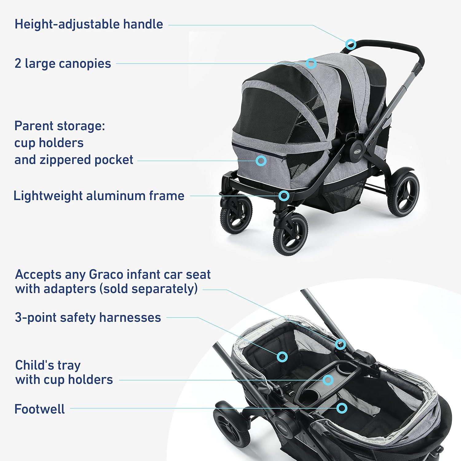 imageGraco Modes Adventure Stroller WagonAcadia