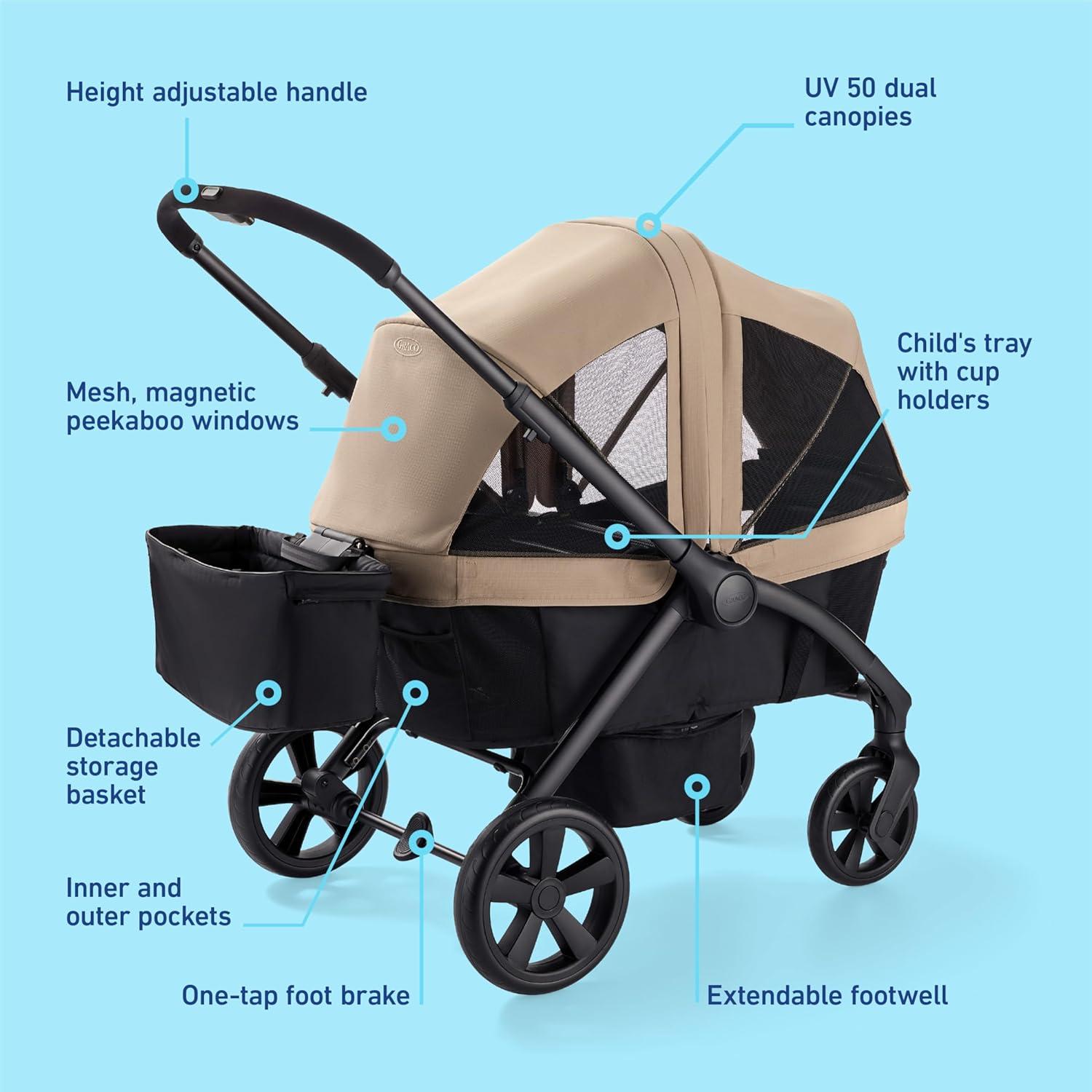 imageGraco Modes Adventure Stroller WagonPinnacle