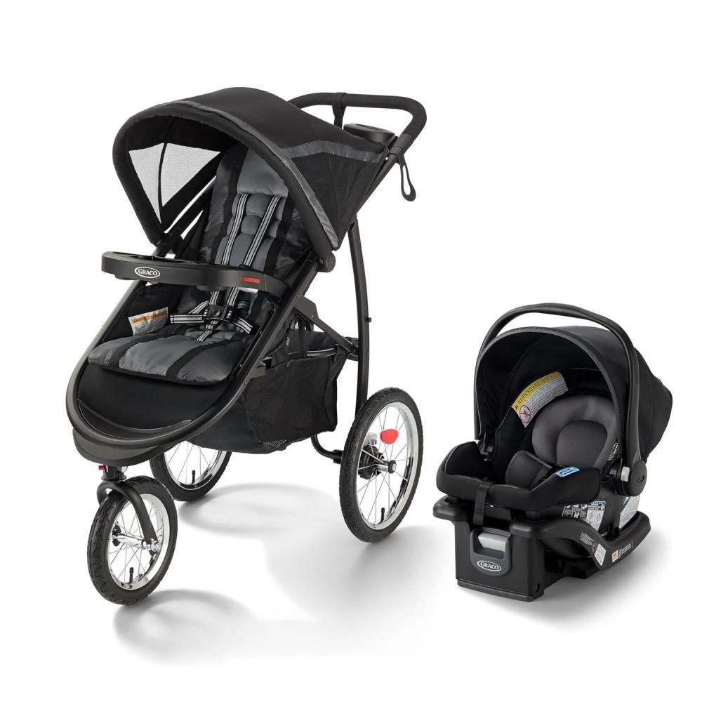 imageGraco FastAction Fold Jogger Travel System Gotham