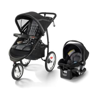 Graco FastAction Fold Jogger Travel System, Gotham