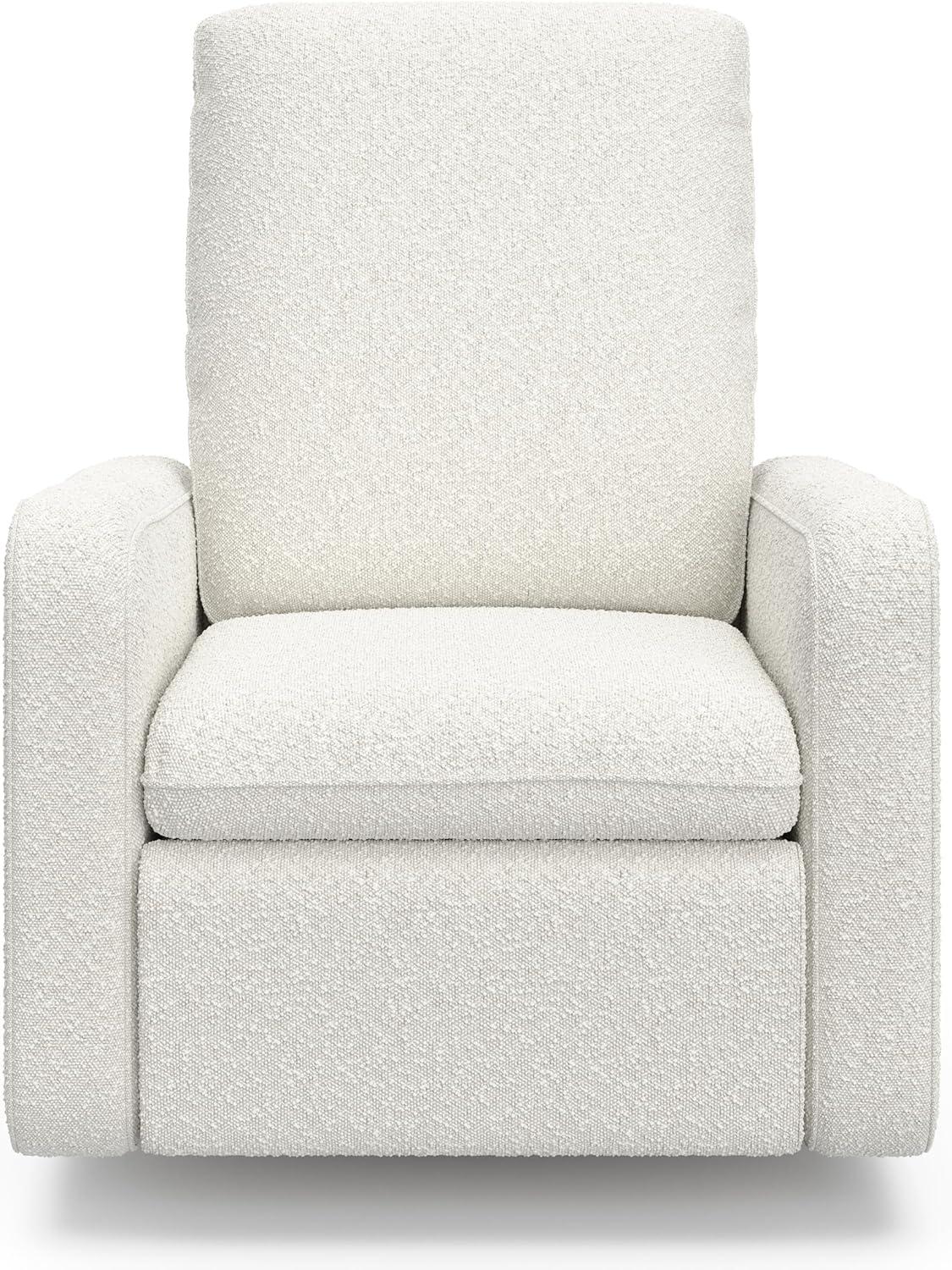 imageGraco Teddi Power Recliner Swivel Glider Electronic Power Recline OekoTEX 100 Certified USBA amp USBC Charger Premium Cushioning amp Comfort Dune BasketweaveIvory Boucle