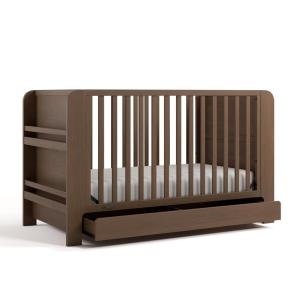 Graco Read-with-Me 4-in-1 Convertible Crib with Drawer (Olive with Driftwood) – GREENGUARD Gold Certified Converts to Toddler Bed, Daybed, and Functional Bookshelves(Hazelnut)