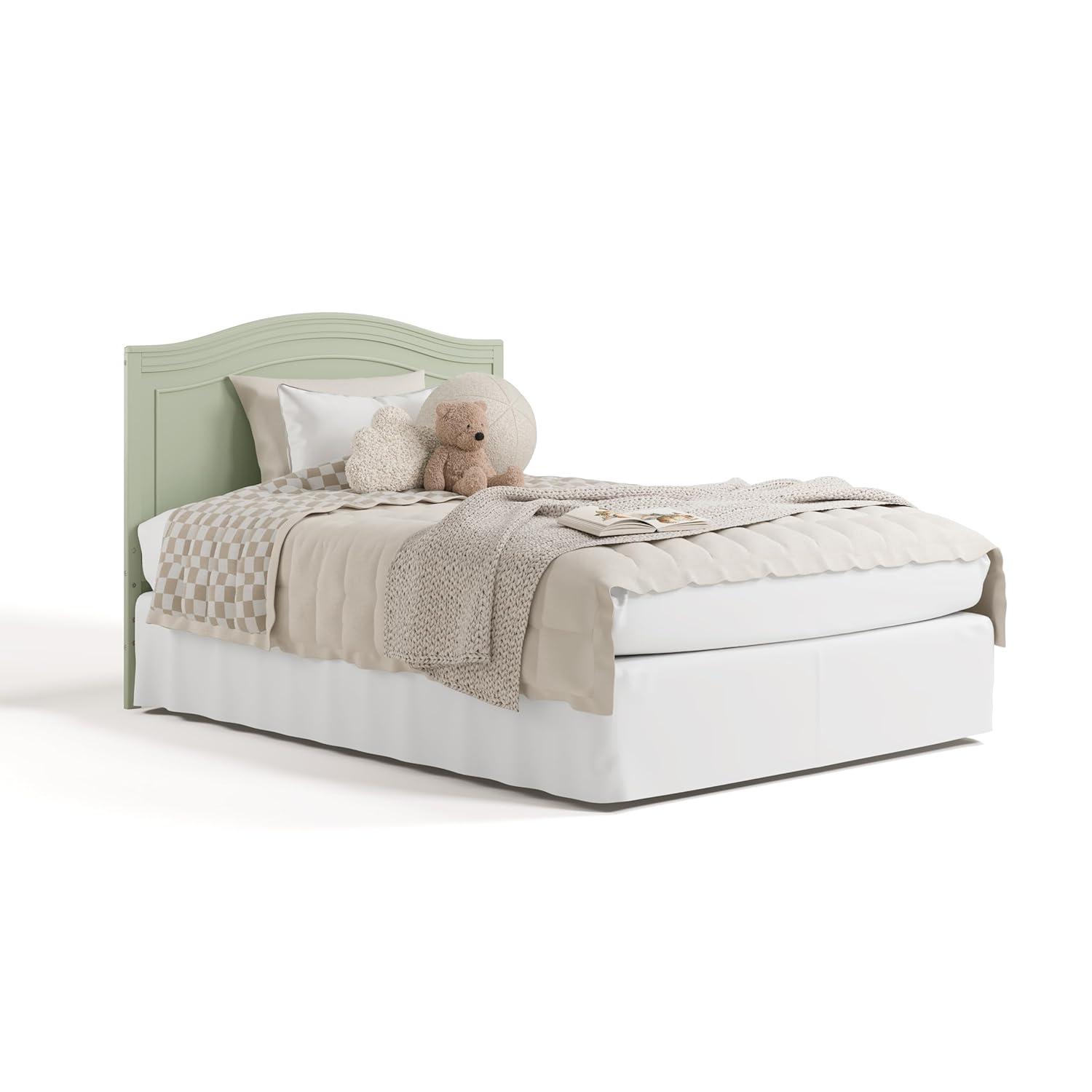 imageGraco Paris 4in1 Convertible Crib GREENGUARD Gold Certified Converts to Toddler Bed and Daybed Fits Standard FullSize Crib Mattress Adjustable Mattress Support Base Frosted OatSage