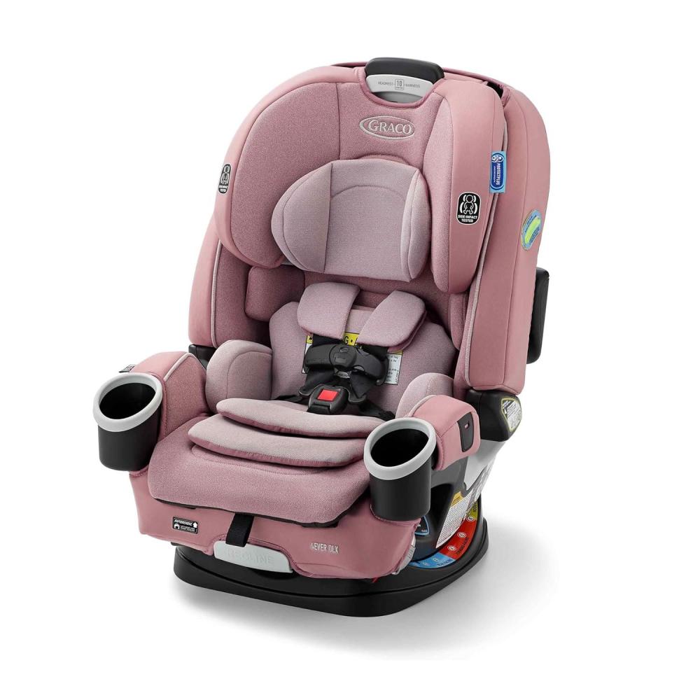 imageGraco 4Ever DLX Grad 5in1 Car Seat Harrison Infant Toddler Booster Convertible Car Seat Features Slim FitMaven