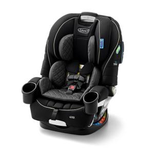 Graco® 4Ever DLX Grad 5-in-1 Car Seat Harrison Infant Toddler Booster Convertible Car Seat Features Slim Fit(Ion 2.0)