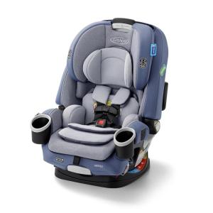 Graco® 4Ever DLX Grad 5-in-1 Car Seat Harrison Infant Toddler Booster Convertible Car Seat Features Slim Fit(Maddox)